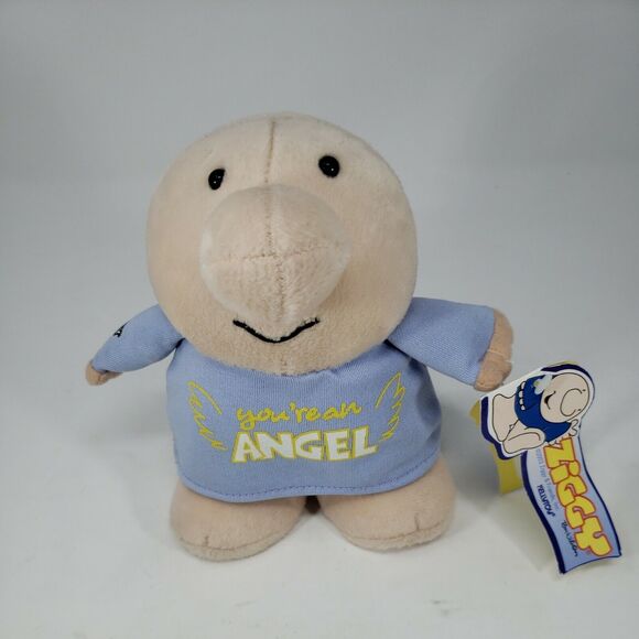 Ziggy Plush You're an ANGEL  with Tags Vintage 2002 Kellytoy 6 inch Collectible - Picture 12 of 12